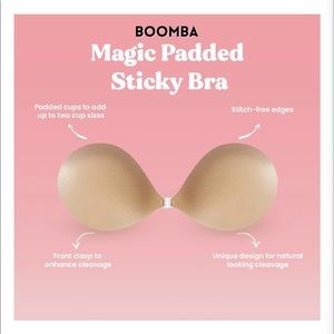 Brand New!! Boomba magic padded sticky bra
